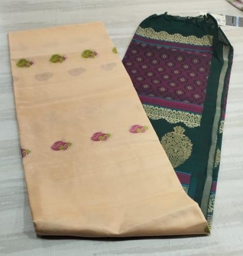 SOFT SILK SAREE WITH BLOUSE
